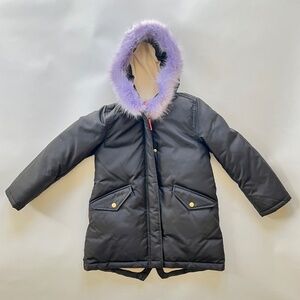 Crewcut Girls Fishtail Parka with Primaloft - Size 8